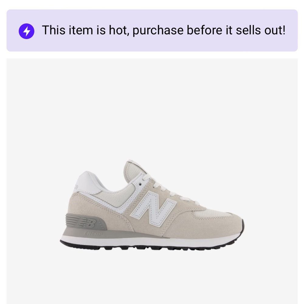 New balance 574 size 6.5 womens